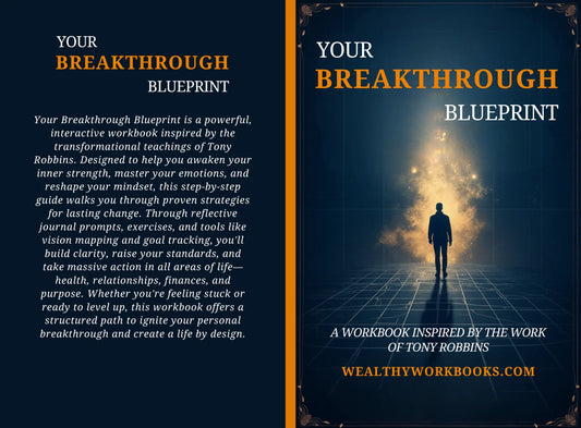 Your Breakthrough Blueprint - A Workbook Inspired by Tony Robbins Wealthy Workbooks