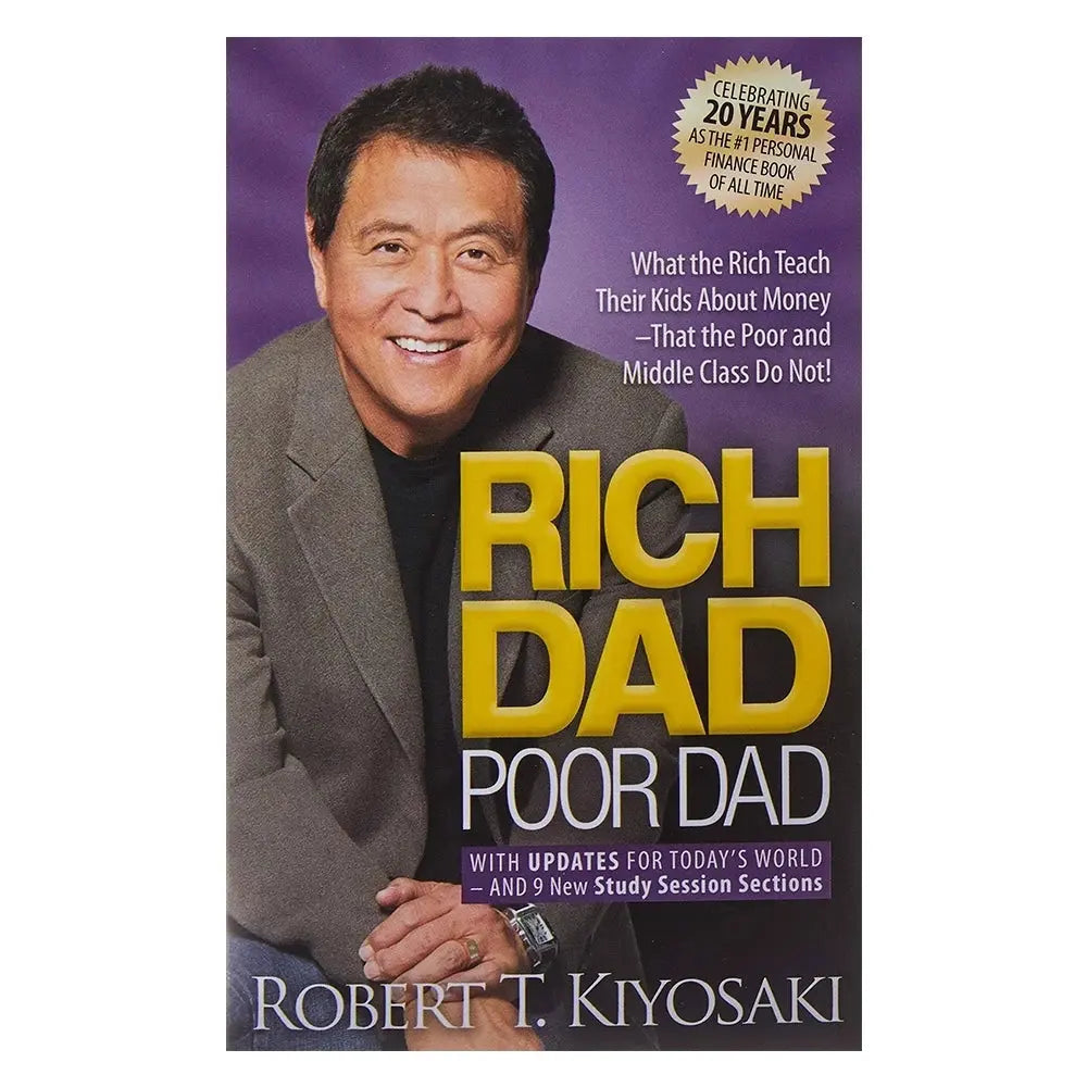 Rich Dad Poor Dad - Paperback - Robert Toru Kiyosaki Wealthy Workbooks
