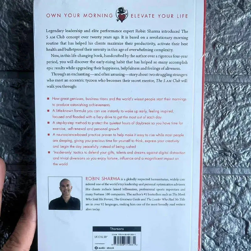 The 5AM Club - Paperback - Robin Sharma Wealthy Workbooks