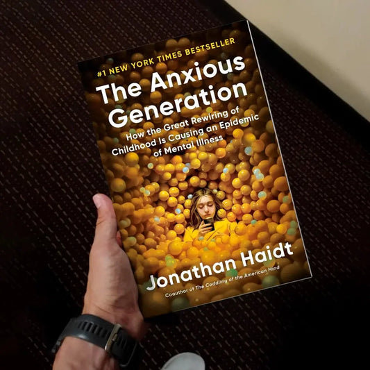 The Anxious Generation - Paperback - Jonathan Haidt Wealthy Workbooks