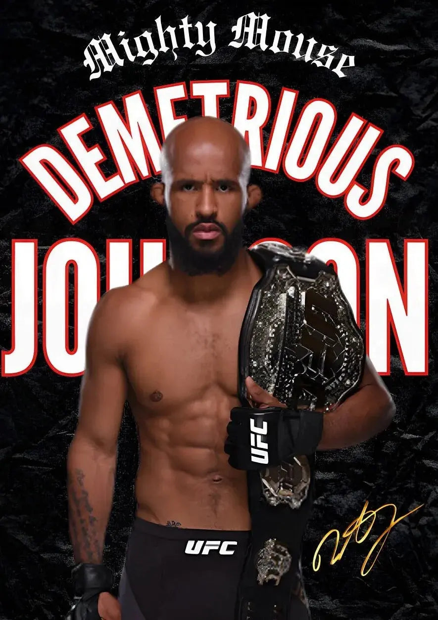 Boxing/MMA Motivational Champion Posters Wealthy Workbooks