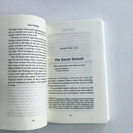 Clear Thinking - Paperback - Shane Parrish Wealthy Workbooks