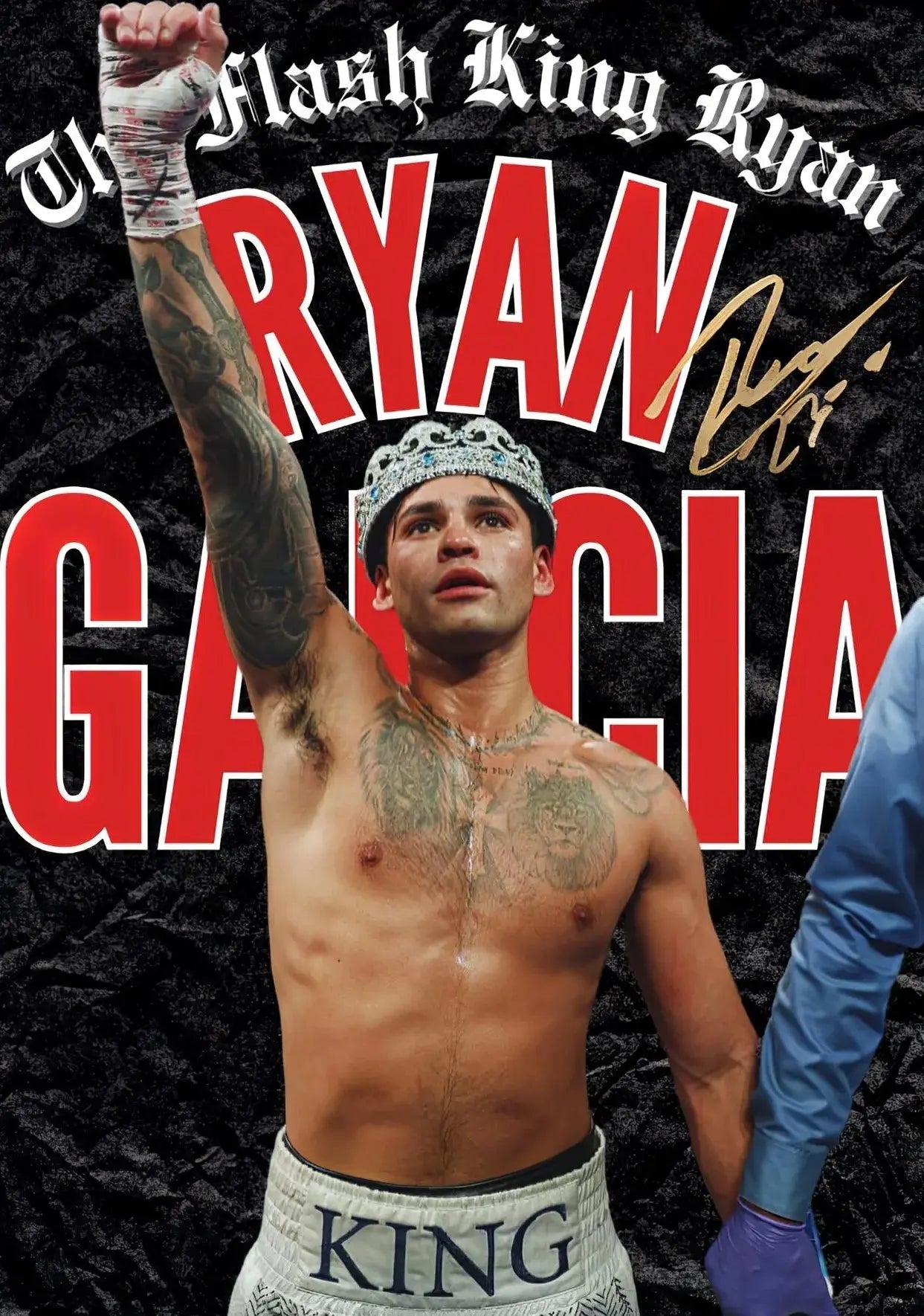 Boxing/MMA Motivational Champion Posters Wealthy Workbooks