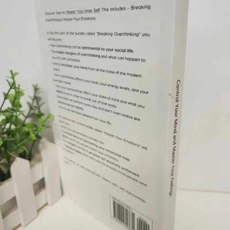 Control Your Mind and Master Your Feelings - Paperback - Eric Robertson Wealthy Workbooks