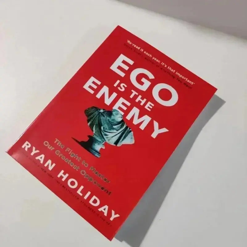 EGO IS THE ENEMY By Ryan Holiday Paperback Novel #1 New York Times Bestseller Book Wealthy Workbooks