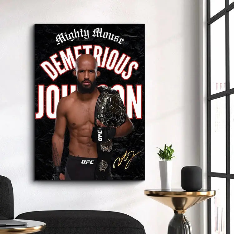 Boxing/MMA Motivational Champion Posters Wealthy Workbooks