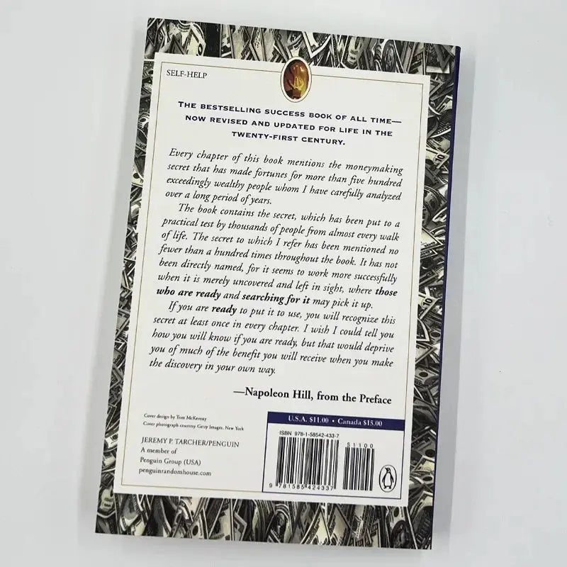 Think and Grow Rich - Paperback - Napoleon Hill Wealthy Workbooks