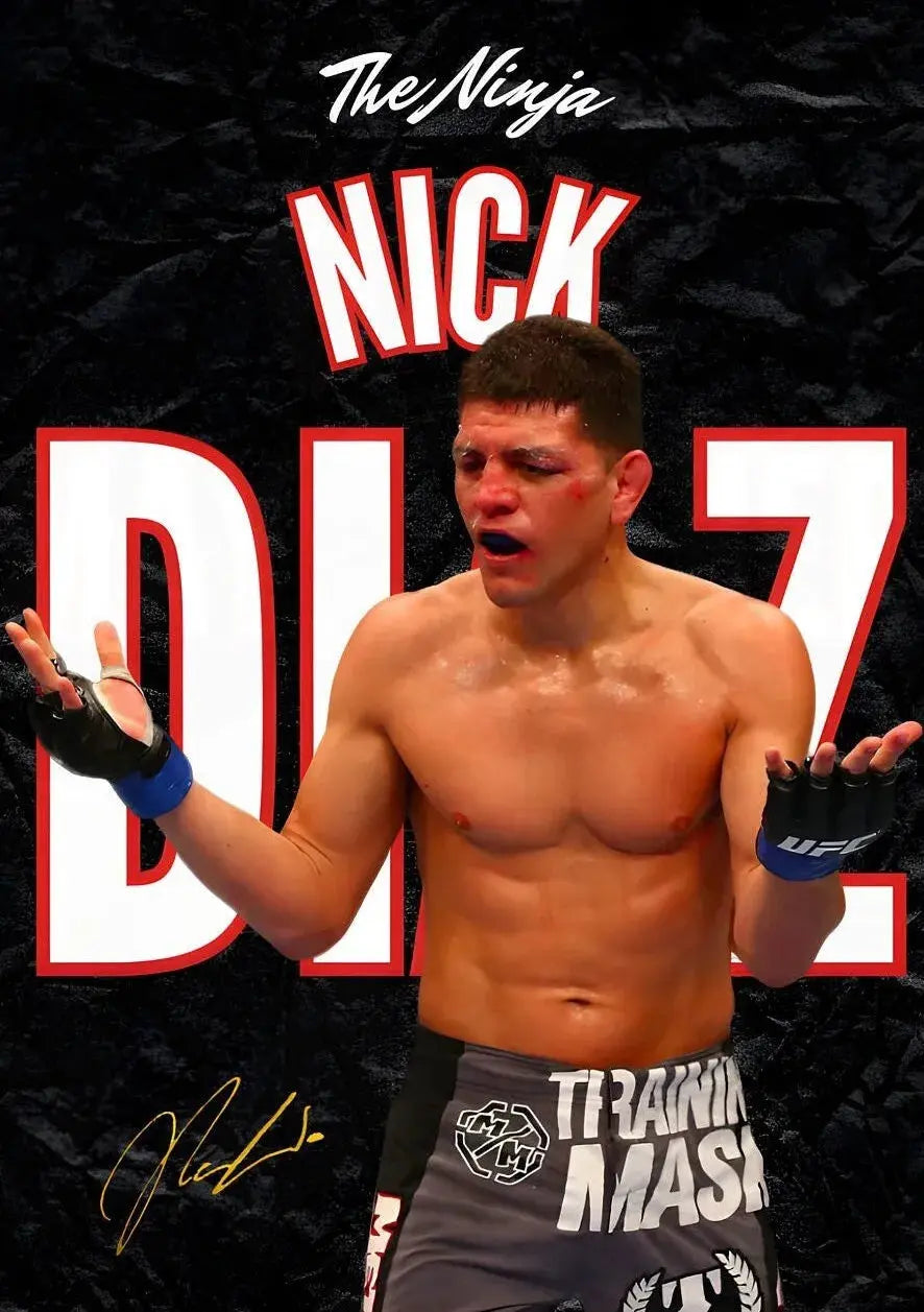 Boxing/MMA Motivational Champion Posters Wealthy Workbooks