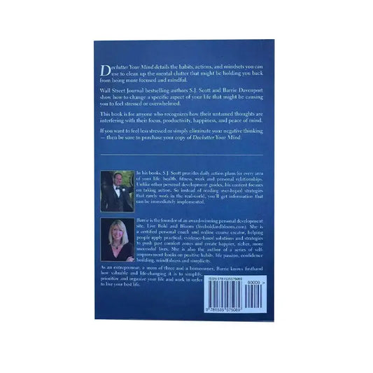 Declutter Your Mind - Paperback - S J Scott Wealthy Workbooks