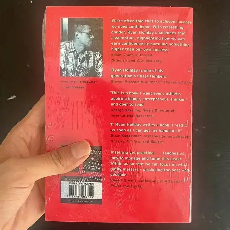 EGO IS THE ENEMY By Ryan Holiday Paperback Novel #1 New York Times Bestseller Book Wealthy Workbooks