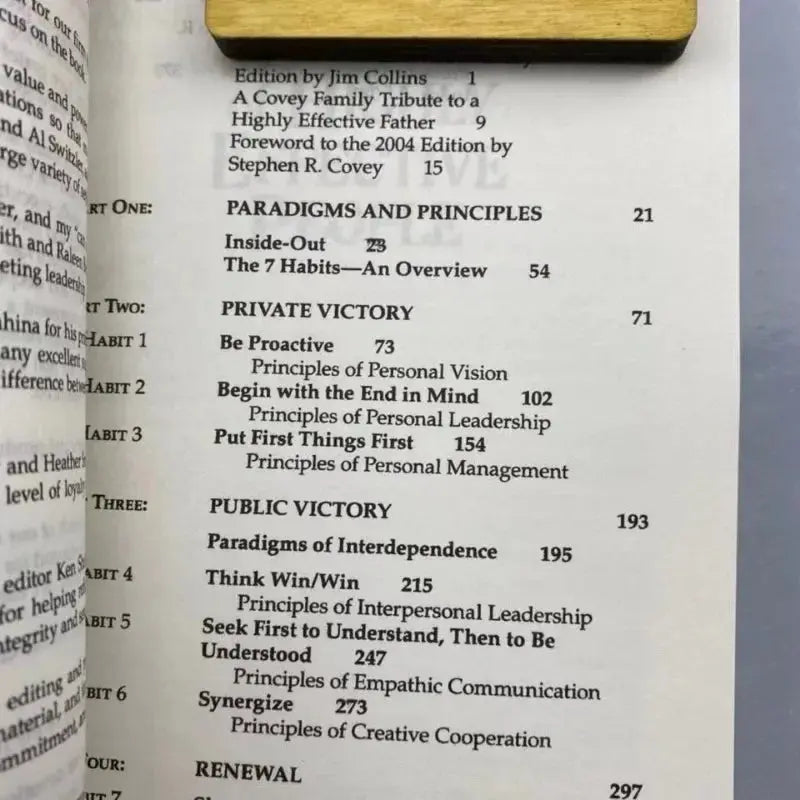 The 7 Habits of Highly Effective People - Paperback - Stephen R. Covey Wealthy Workbooks