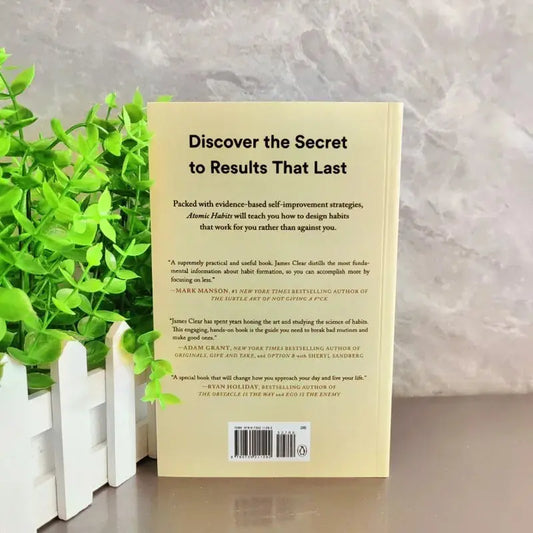 Atomic Habits - Paperback - James Clear Wealthy Workbooks