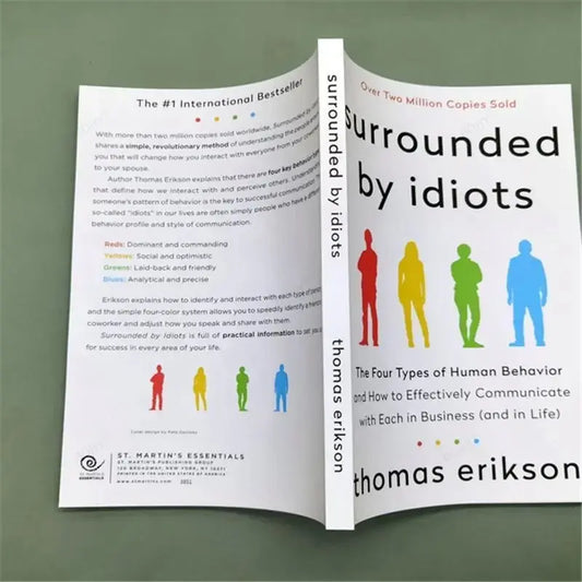 Surrounded By Idiots - Paperback - Thomas Erikson Wealthy Workbooks