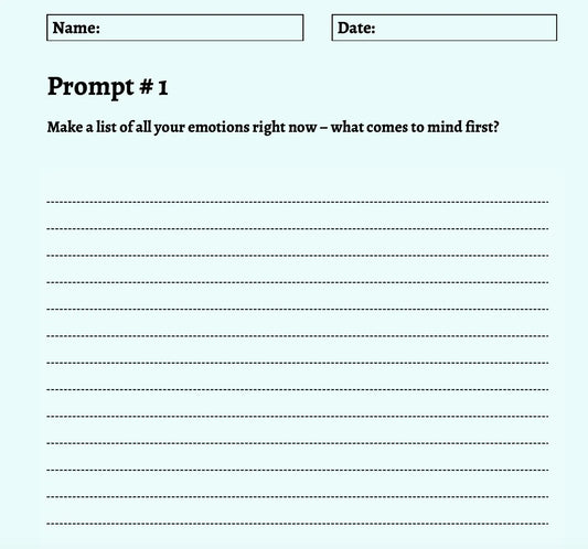 200 Mental Health Prompts Journal Wealthy Workbooks