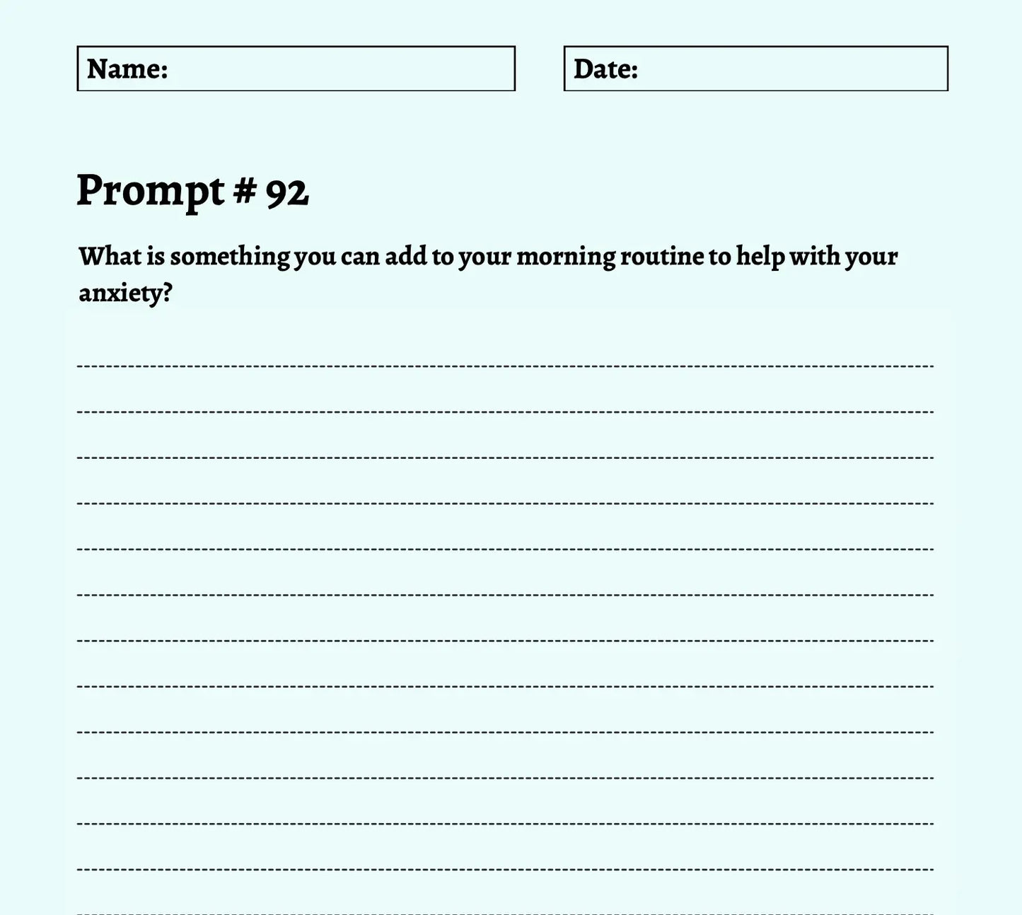200 Mental Health Prompts Journal Wealthy Workbooks