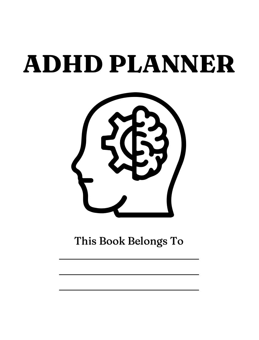 ADHD PLANNER Wealthy Workbooks