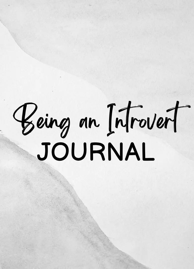 Being an Introvert Journal Wealthy Workbooks