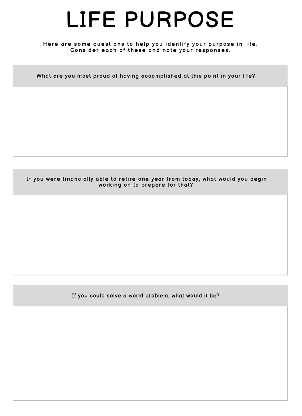 Find Your Passion Planner - Workbook Wealthy Workbooks