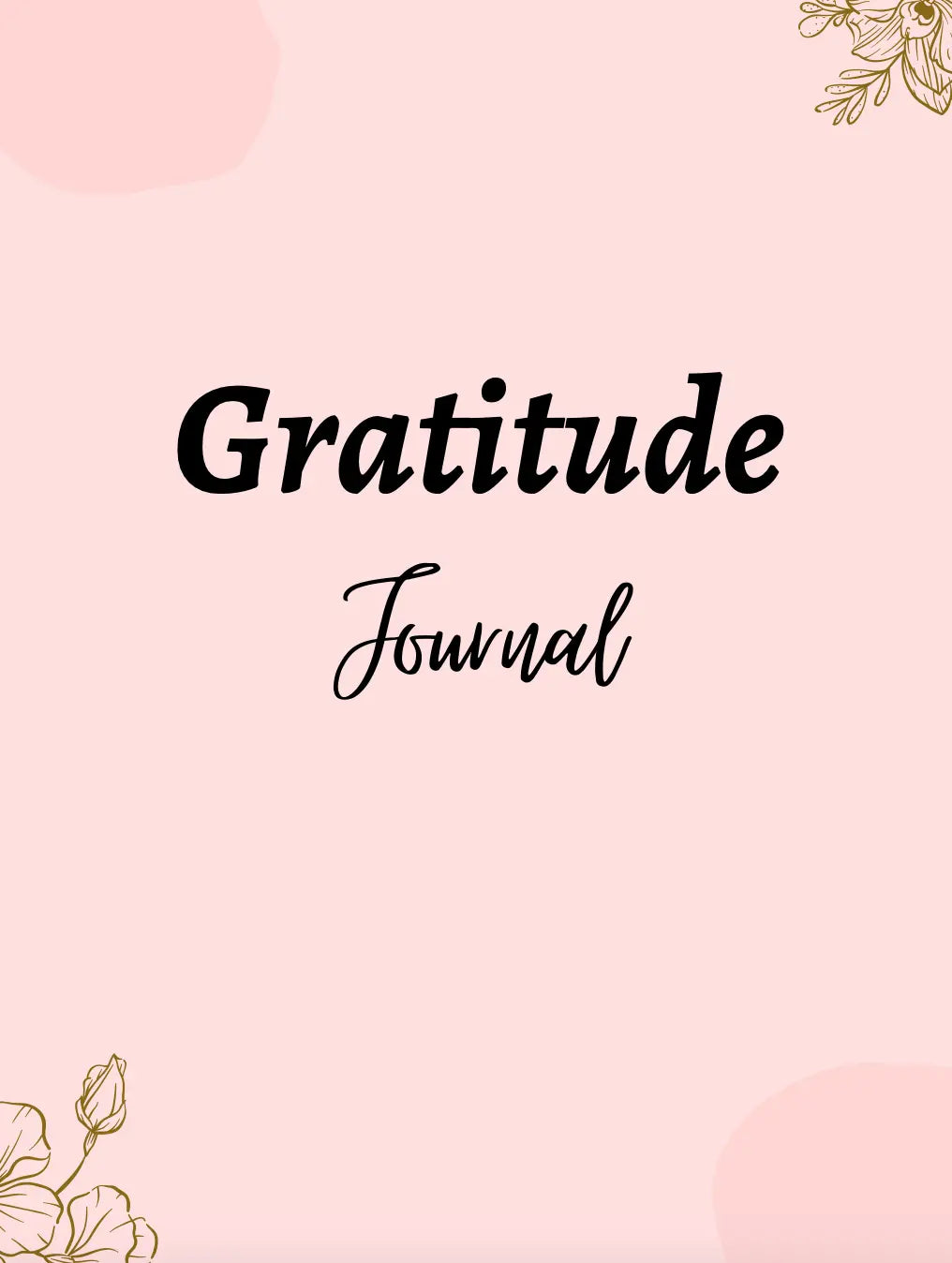 Gratitude Journal With Prompts Wealthy Workbooks