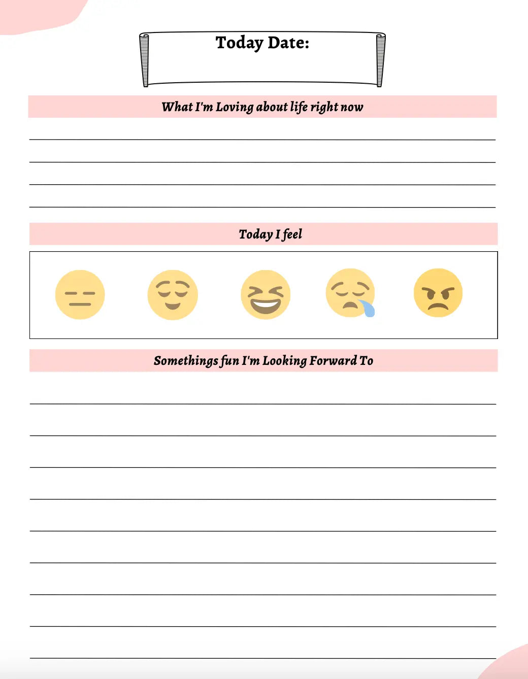 Gratitude Journal With Prompts Wealthy Workbooks