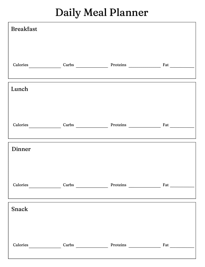 Health and Wellness Planner Wealthy Workbooks