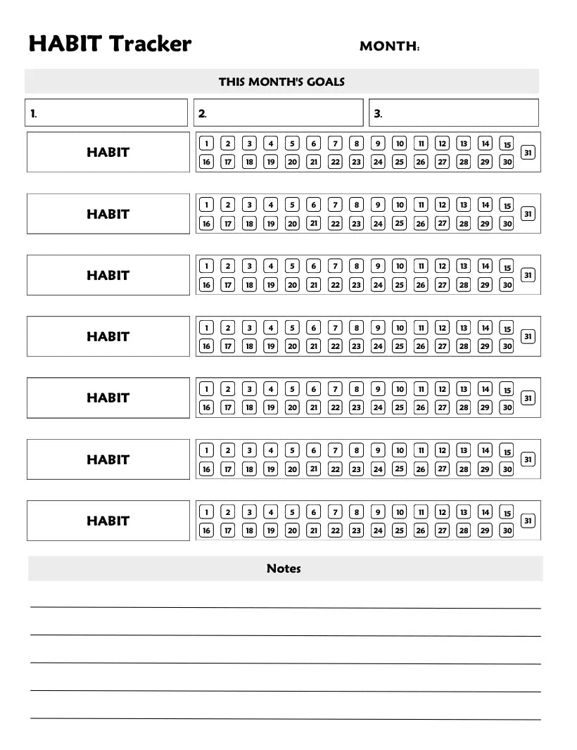 HEALTHY LIVING Planner Wealthy Workbooks