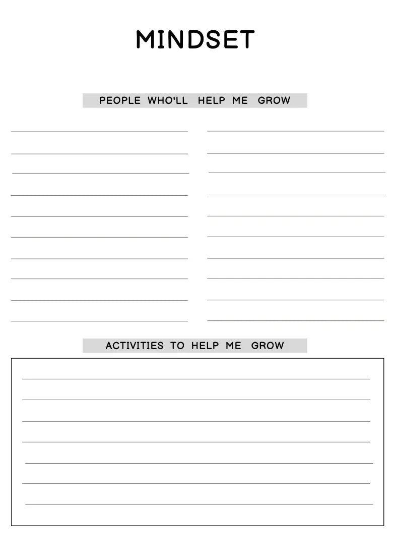 Personal Growth Planner Wealthy Workbooks