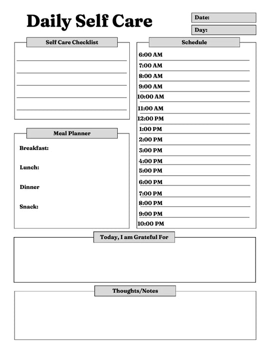 Mental Health and Self-Care Planner Wealthy Workbooks