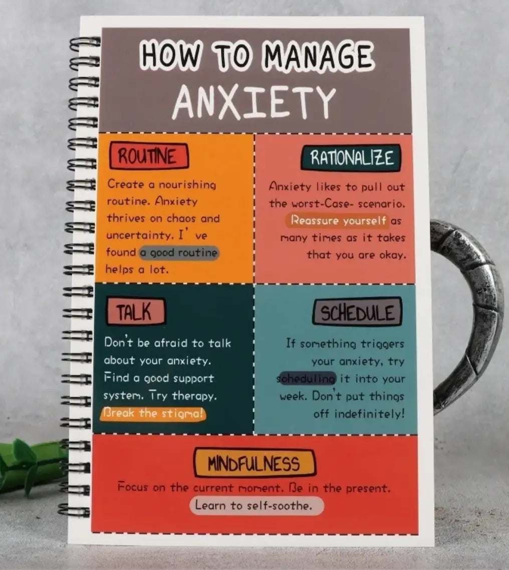 Anxiety Management Workbook for Adults Wealthy Workbooks