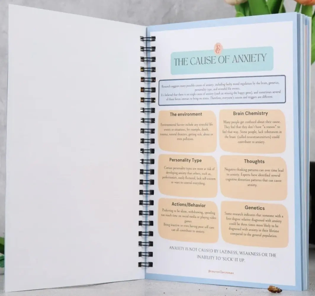 Anxiety Management Workbook for Adults Wealthy Workbooks