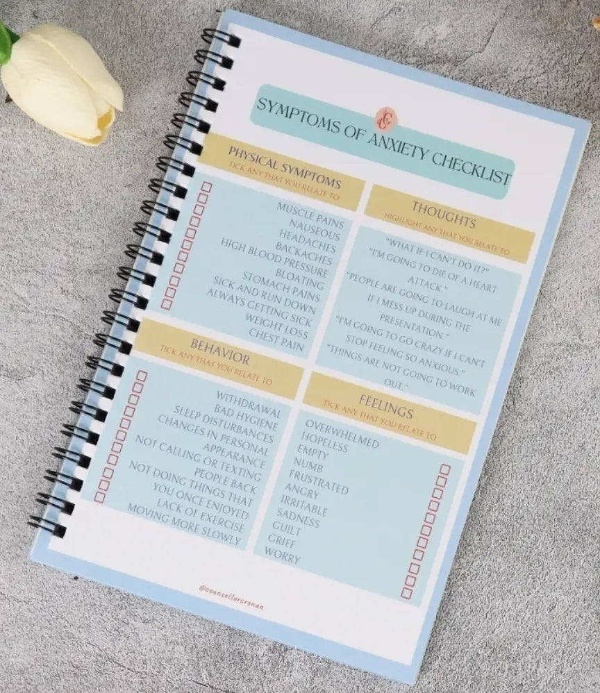 Anxiety Management Workbook for Adults Wealthy Workbooks