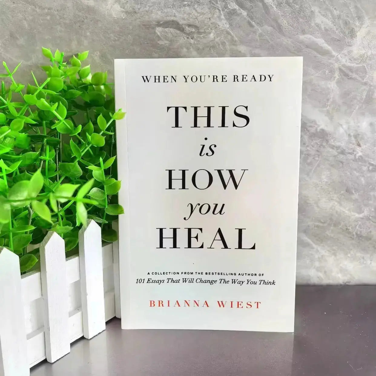 When You're Ready, This Is How You Heal - Paperback - Brianna Wiest Wealthy Workbooks