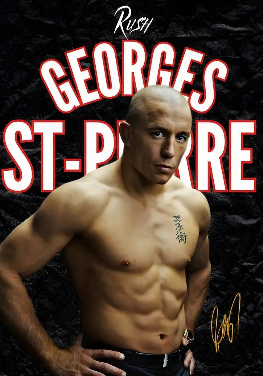 Boxing/MMA Motivational Champion Posters Wealthy Workbooks