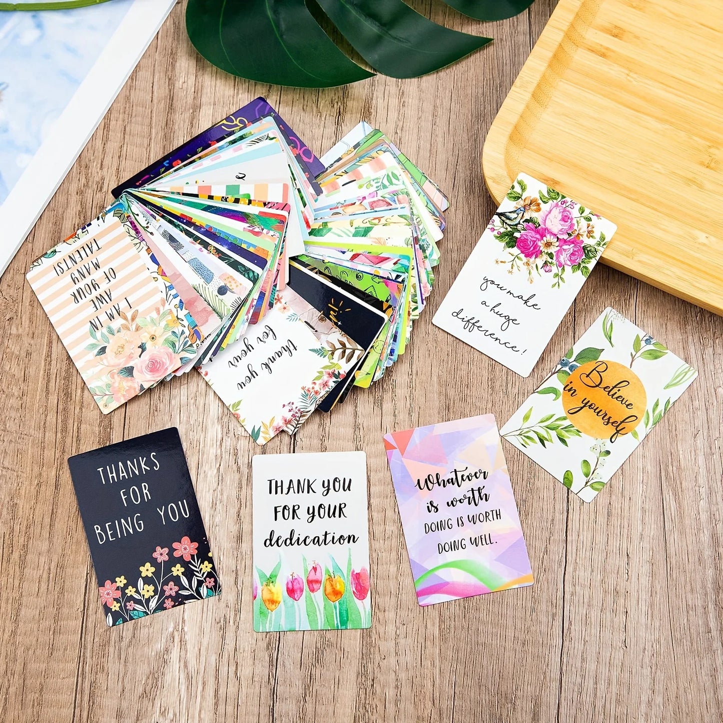72 Inspirational Affirmation Cards for Daily Motivation