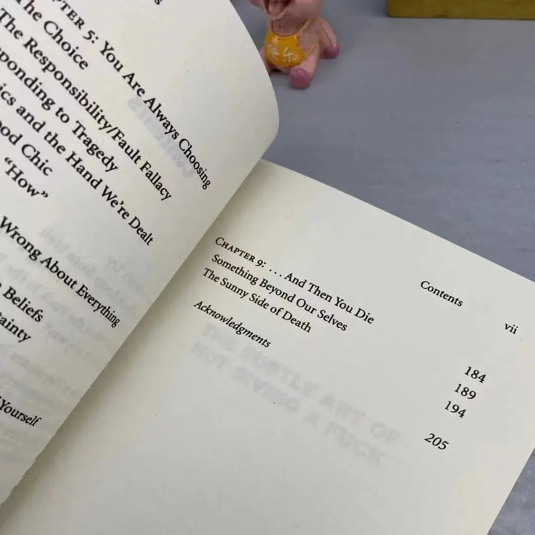 The Subtle Art of Not Giving A F*C - Paperback - Mark Manson Wealthy Workbooks