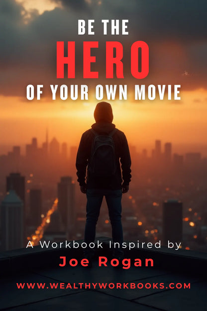 Be The Hero Of Your Own Movie - A Workbook Inspired by Joe Rogan Wealthy Workbooks