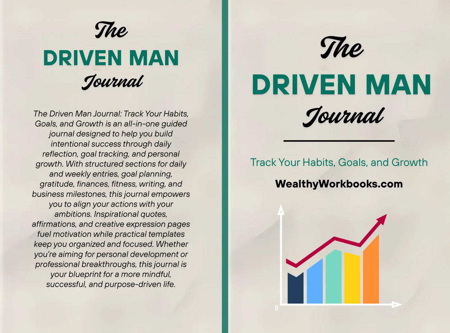 The Driven Man Journal Wealthy Workbooks