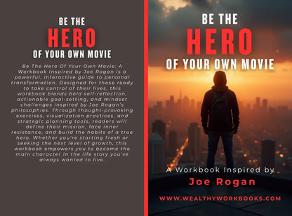 Be The Hero Of Your Own Movie - A Workbook Inspired by Joe Rogan Wealthy Workbooks
