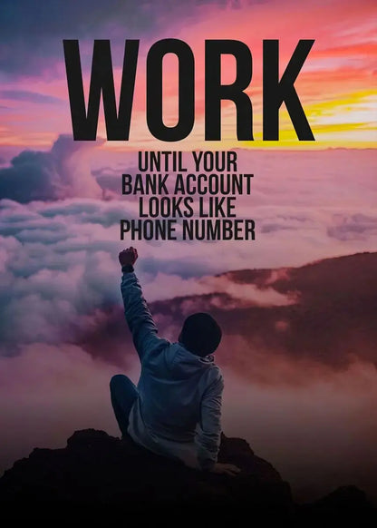 Motivational Quotes Posters Wealthy Workbooks