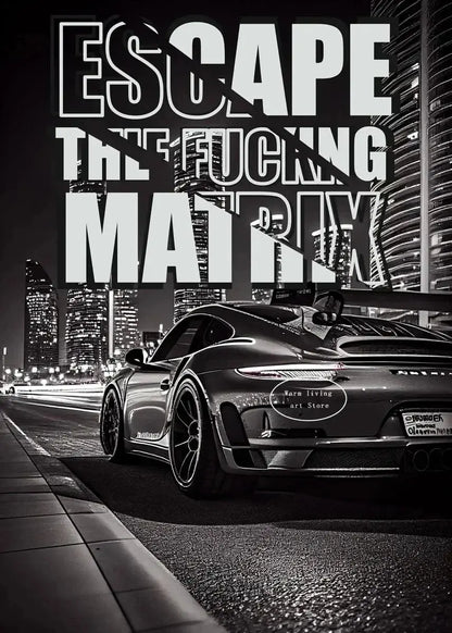 Modern Black Car Motivational Quotes Wealthy Workbooks