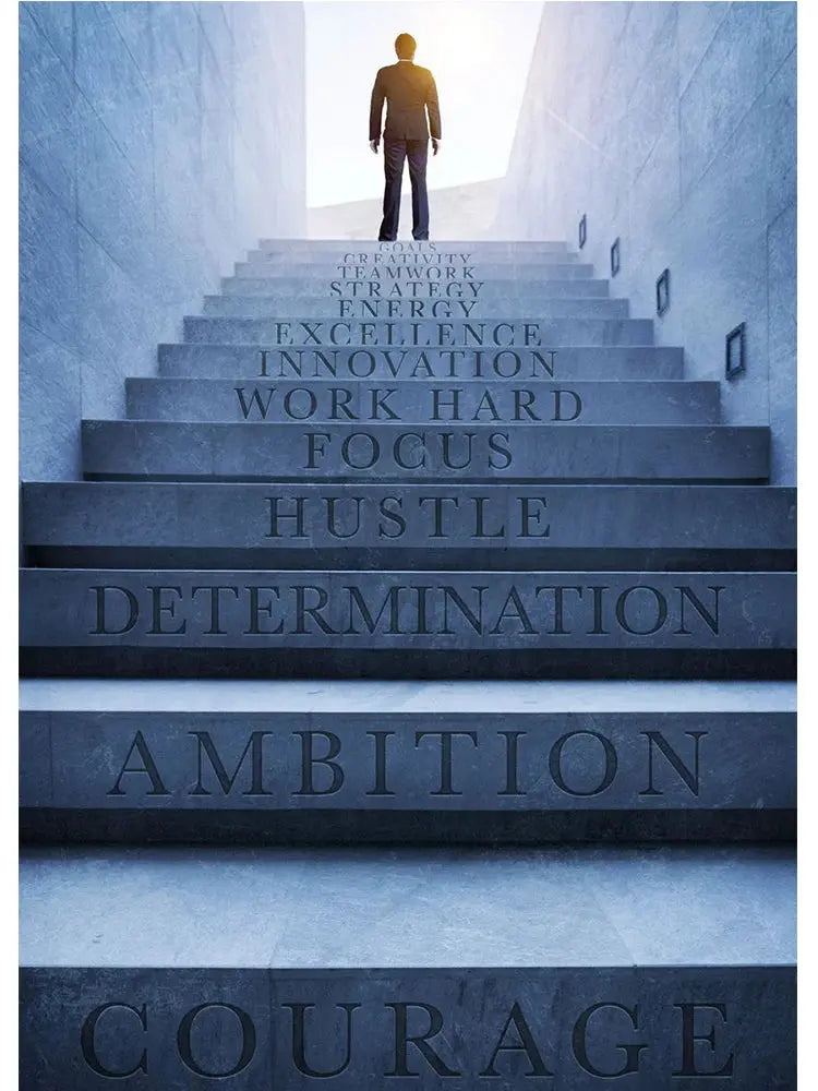 Vintage Motivational Quote Posters Wealthy Workbooks