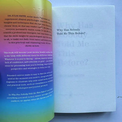Why Has Nobody Told Me This Before? - Paperback - Julie Smith Wealthy Workbooks