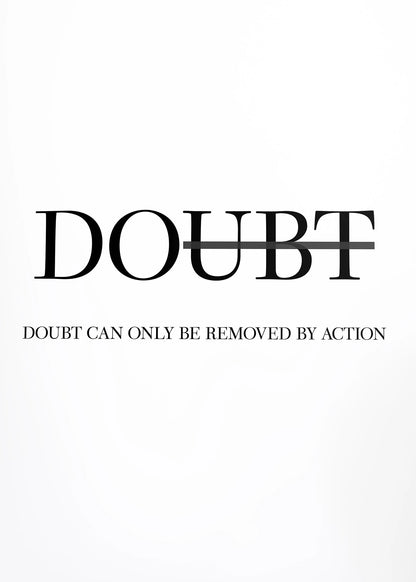 Motivational Quote Art Posters