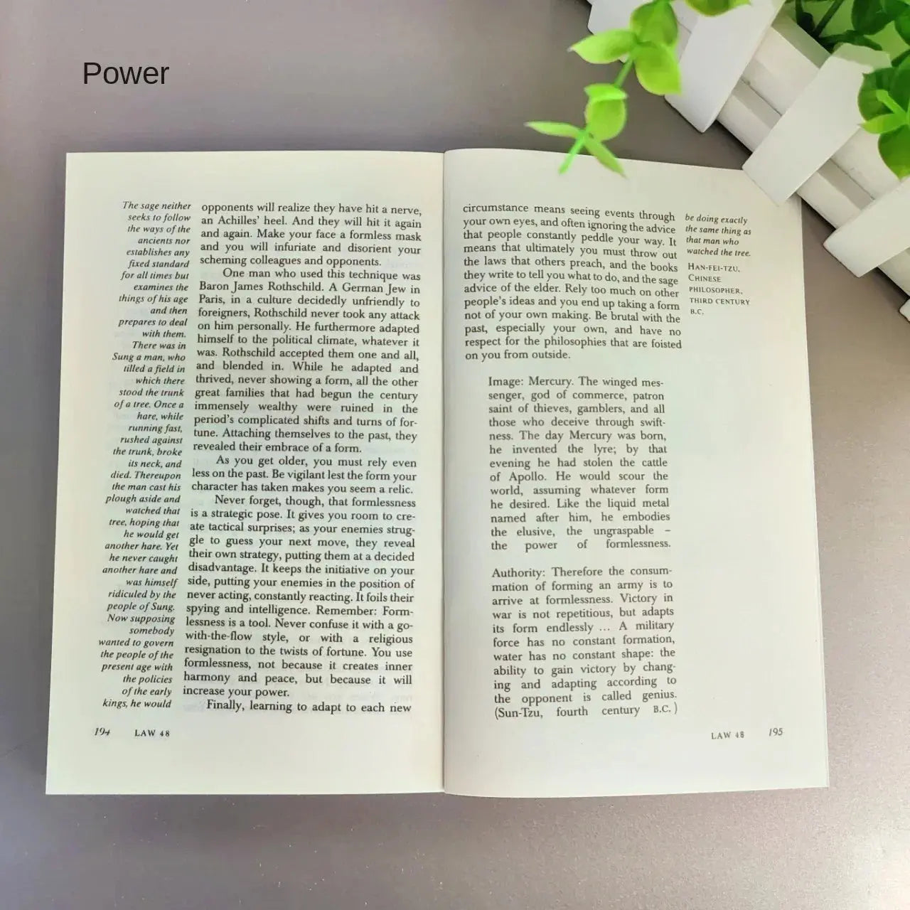 Concise University 48 Laws - Paperback - Robert Greene Wealthy Workbooks