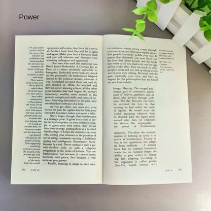 Concise University 48 Laws - Paperback - Robert Greene Wealthy Workbooks