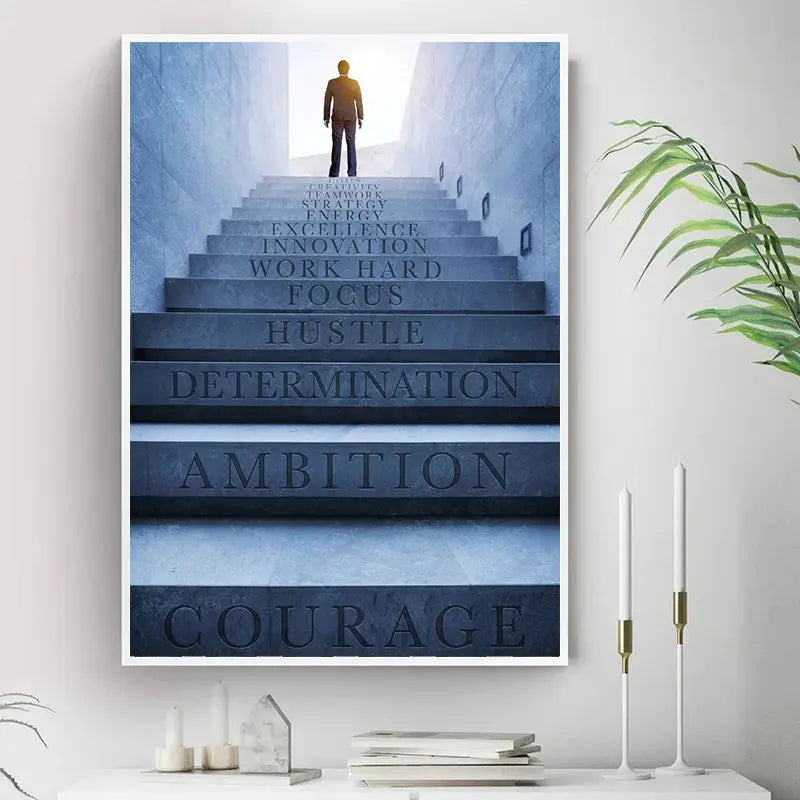 Vintage Motivational Quote Posters Wealthy Workbooks