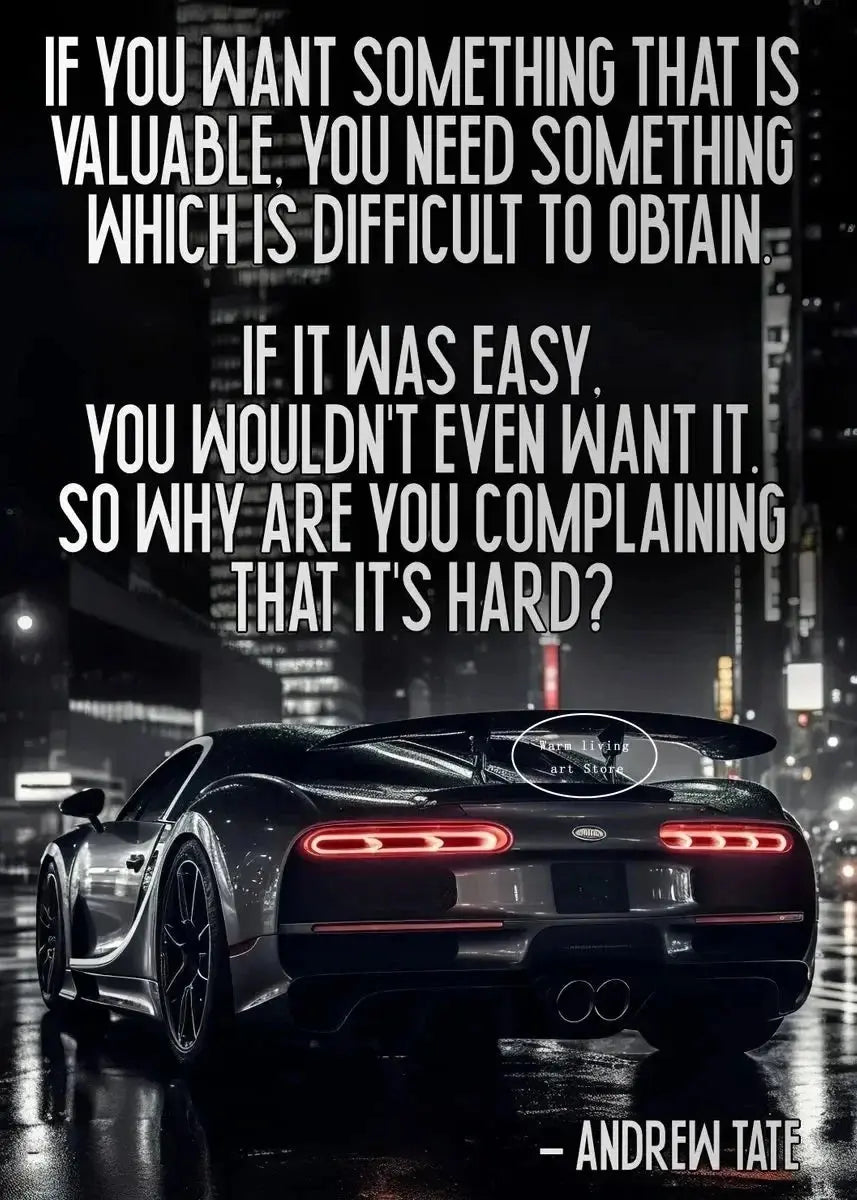 Modern Black Car Motivational Quotes Wealthy Workbooks