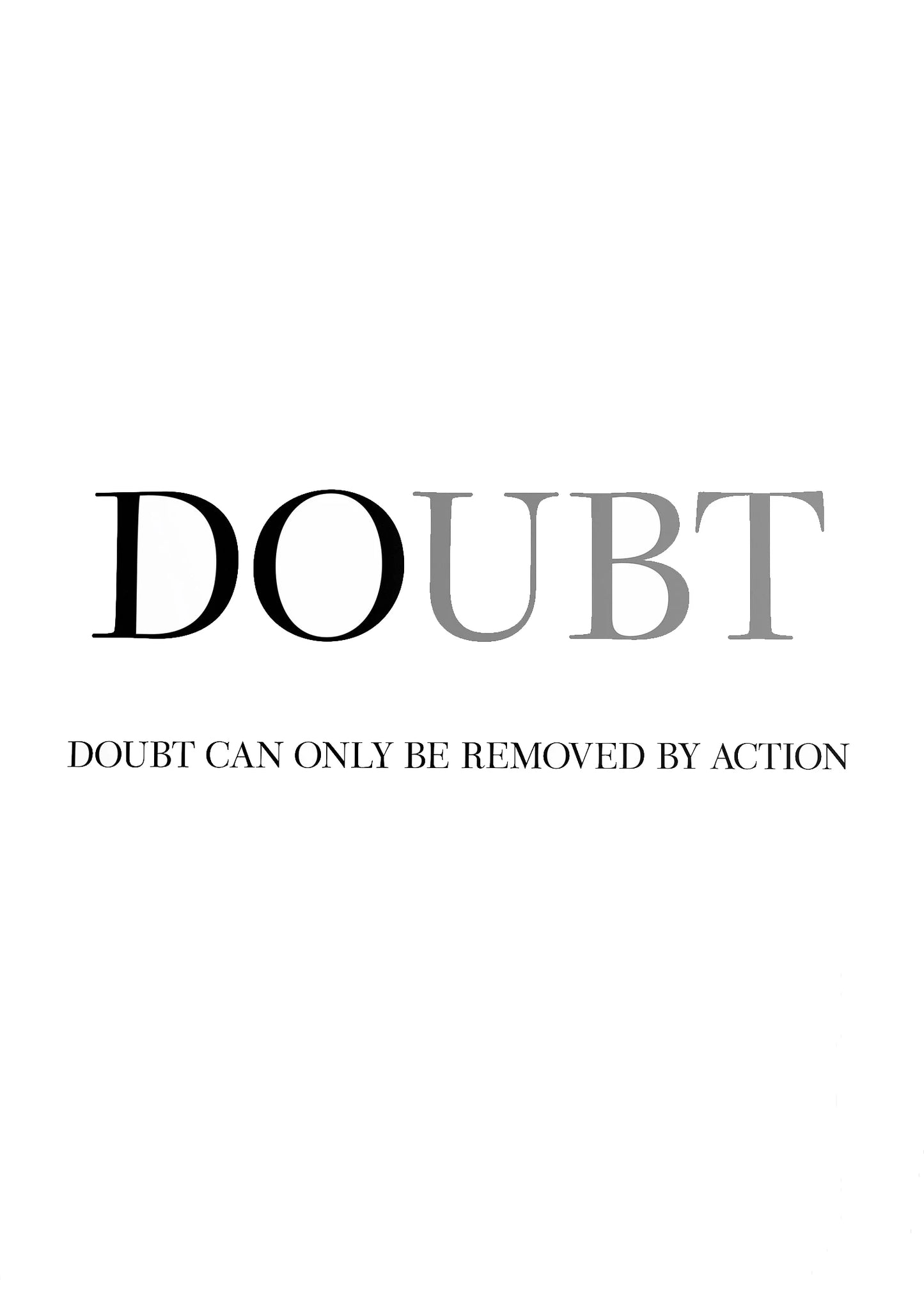 Motivational Quote Art Posters