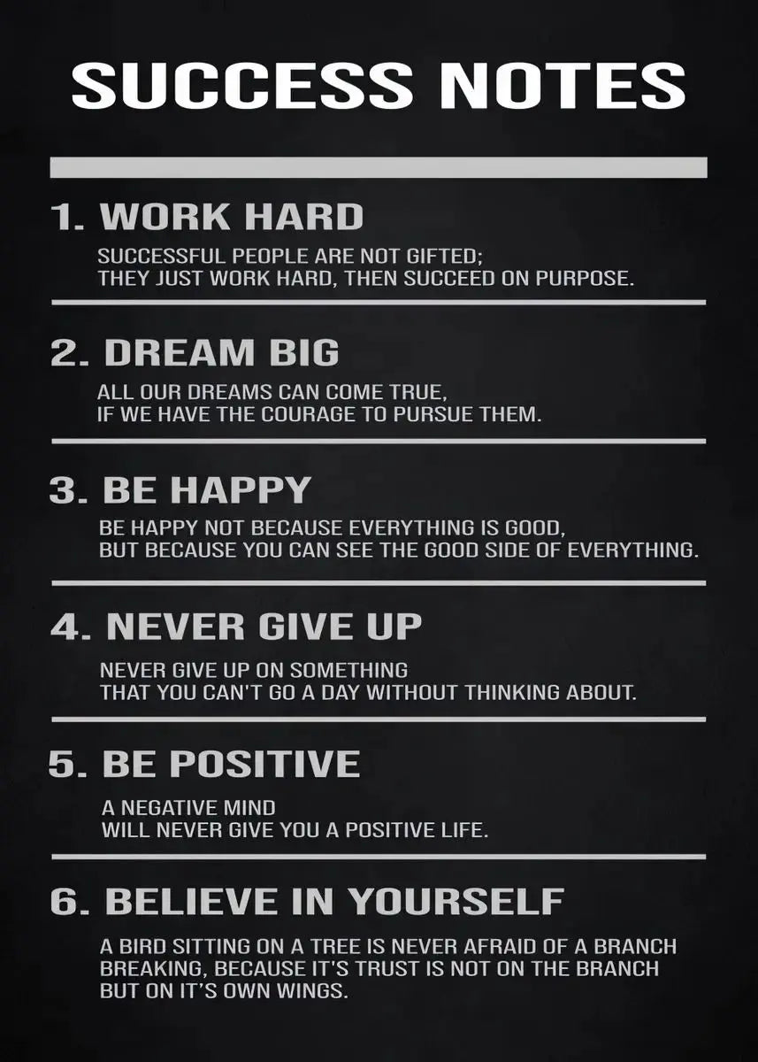 Motivational Quotes Posters Wealthy Workbooks