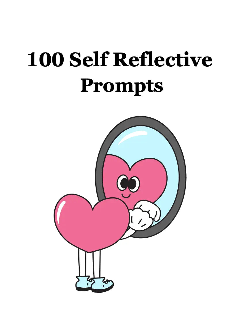 100 Self Reflective Prompts Wealthy Workbooks
